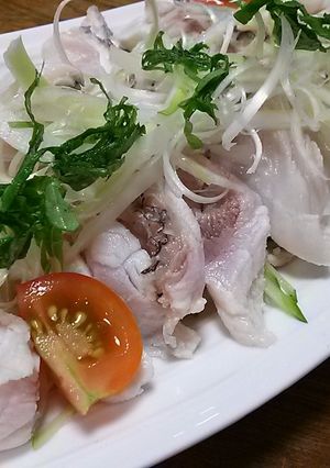 真鯛冷しゃぶサラダ-レシピのメイン写真