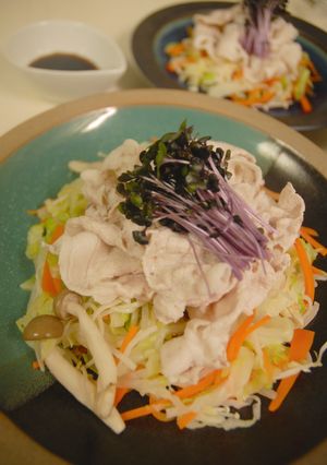 野菜たっぷり冷しゃぶ♪-レシピのメイン写真