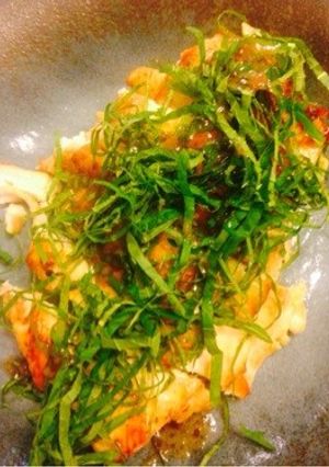 簡単♪鶏のうま塩ソテー梅しそ風味！-レシピのメイン写真