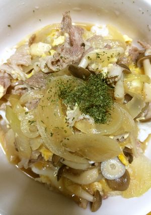 スピーディに豚玉丼‼︎-レシピのメイン写真