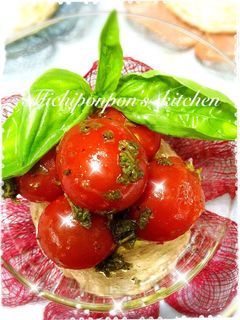 簡単☆ミニトマト皮ごとマリネ♡お弁当にも-レシピのメイン写真