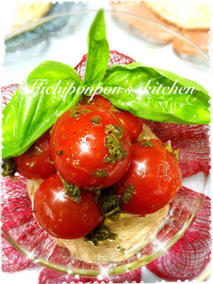 簡単☆ミニトマト皮ごとマリネ♡お弁当にも-レシピのメイン写真