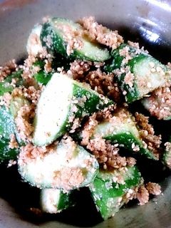 きゅうりの胡麻和え❀3分クッキング-レシピのメイン写真