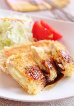 とろ～りポテトサラダサンドのカツレツ-レシピのメイン写真