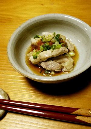 鶏肉の梅つゆびたし-レシピのメイン写真
