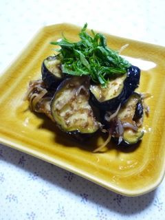 茄子のじゃこ醤油漬け-レシピのメイン写真