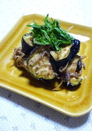 茄子のじゃこ醤油漬け-レシピのメイン写真