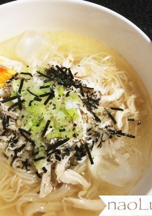 冷たい☆とりネギ塩そうラーメン☆-レシピのメイン写真