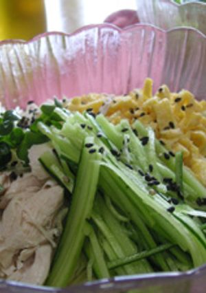 ビビンそうめん-レシピのメイン写真