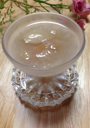 ヘルシーたっぷり桃の寒天-レシピのメイン写真