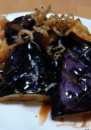 ◆揚げなすとじゃこのおろしポン酢♪◆-レシピのメイン写真
