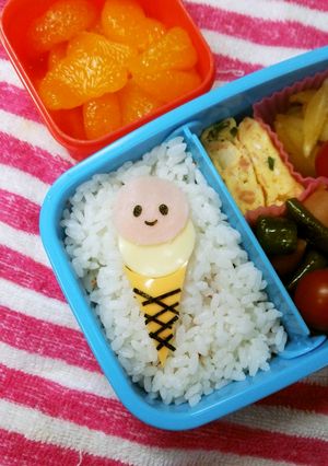 お弁当♪可愛い~アイス○●^O^-レシピのメイン写真