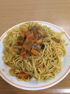 焼きそばカレー(≧∇≦)-レシピのメイン写真