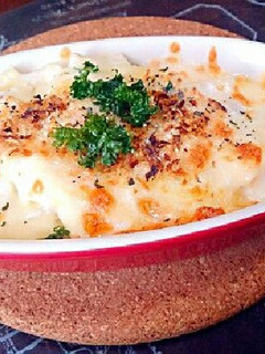 簡単!乗せて焼く☆マカロニピラフグラタン-レシピのメイン写真