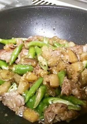茄子と豚肉の味噌煮込み-レシピのメイン写真