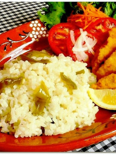 ポルトガルの★ピーマンご飯(ピラフ)★-レシピのメイン写真