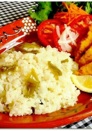 ポルトガルの★ピーマンご飯(ピラフ)★-レシピのメイン写真