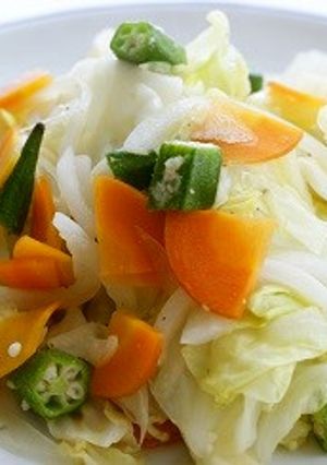 酒蒸し温サラダ-レシピのメイン写真