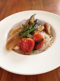 夏野菜そうめん-レシピのメイン写真