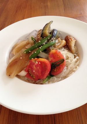 夏野菜そうめん-レシピのメイン写真