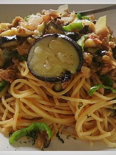 夏野菜たっぷりパスタ-レシピのメイン写真