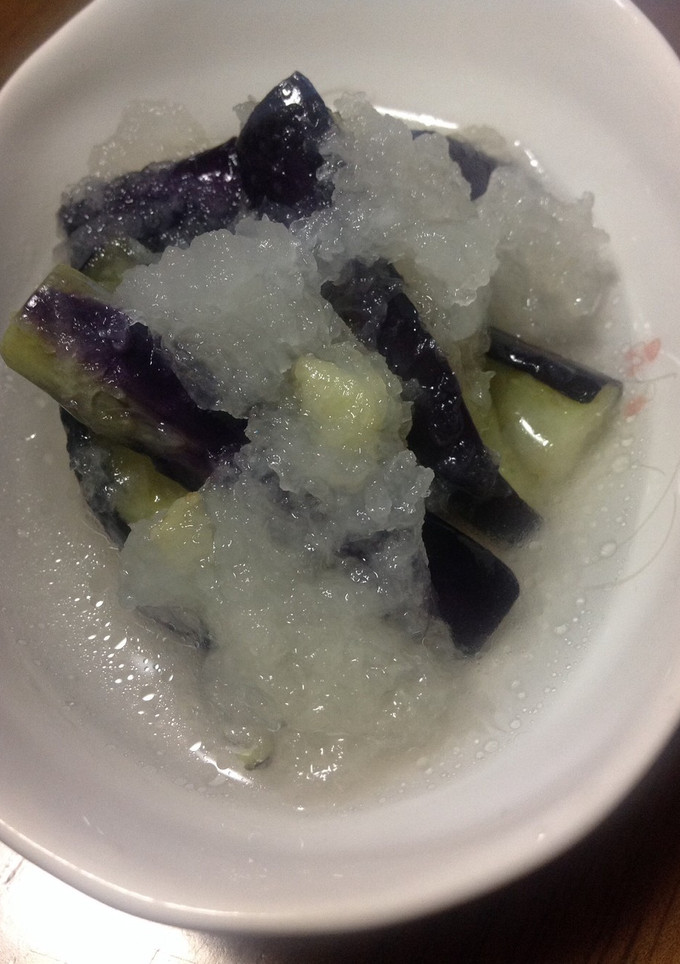 みぞれ和え茄子の煮浸し-レシピのメイン写真