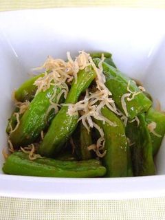 しし唐とじゃこの炒め煮-レシピのメイン写真