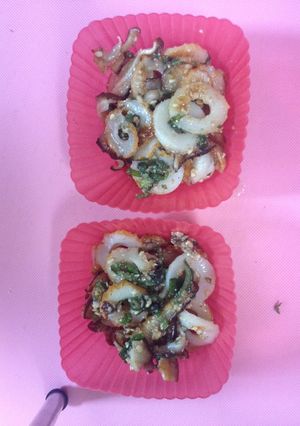 生椎茸と竹輪、大葉のごま油炒め-レシピのメイン写真