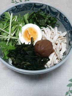 梅香るさっぱりぶっかけうどん-レシピのメイン写真