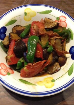 パパが作る！ 夏野菜炒め-レシピのメイン写真