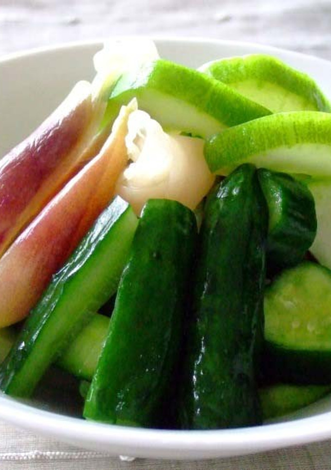 夏野菜の一夜漬け-レシピのメイン写真