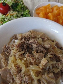 女性に嬉しいヘルシー牛丼-レシピのメイン写真