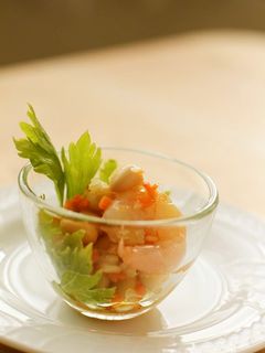 大豆とエビのエスニックハーブマリネ-レシピのメイン写真