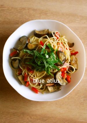 「ナス1本」のパスタ☆味噌＆マヨ風味-レシピのメイン写真