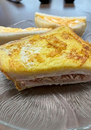 簡単我家のクロックムッシュ-レシピのメイン写真