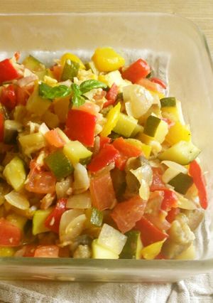塩レモンde夏野菜の冷製ラタトゥイユ-レシピのメイン写真