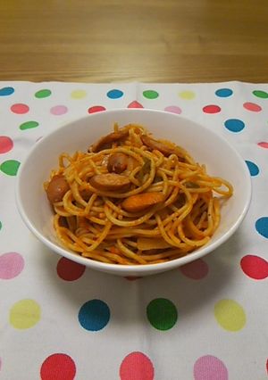 うちのナポリタン♪-レシピのメイン写真