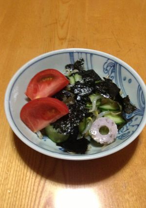 モヤシとキュウリの海苔風味ナムル-レシピのメイン写真