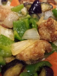 残った唐揚げでなんちゃって酢豚-レシピのメイン写真