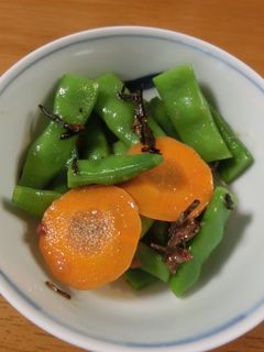 さやインゲンの梅昆布和え-レシピのメイン写真