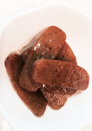 焼肉のたれで焼きこんにゃく-レシピのメイン写真