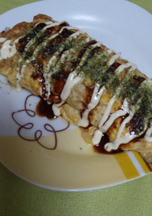 ☆キャベツとハムとしめじのとん平焼き☆-レシピのメイン写真