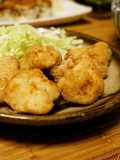 鶏むね肉で☆塩麹とにんにくの唐揚げ