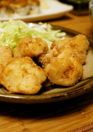 鶏むね肉で☆塩麹とにんにくの唐揚げ-レシピのメイン写真