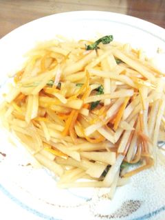 じゃがいものきんぴら♪-レシピのメイン写真