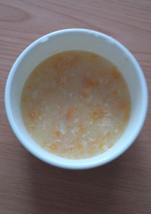 離乳食初期、中期、ささみ野菜がゆ-レシピのメイン写真