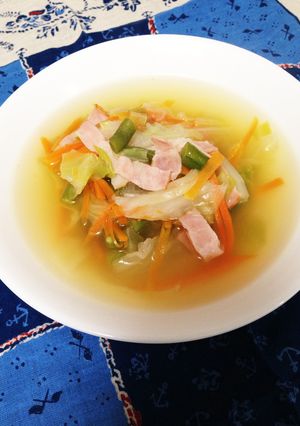 子供も喜ぶco-opコンソメ野菜スープ♪-レシピのメイン写真