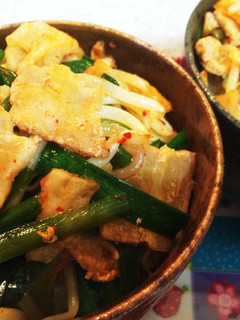 キムチ丼-レシピのメイン写真