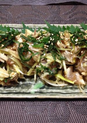 ★炙りまぐろのたっぷり薬味和え★-レシピのメイン写真