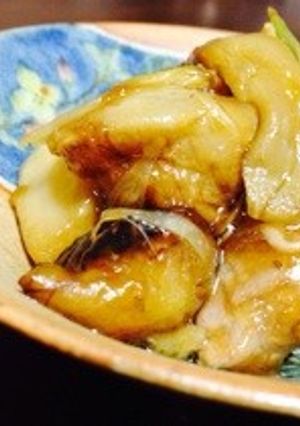 米ナスと鶏もも肉のくず煮-レシピのメイン写真